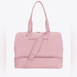 LIKE NEW!! BEIS The Convertible Weekender in Atlas Pink